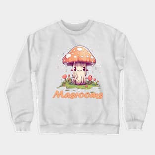 Enoki mushrooms Crewneck Sweatshirt